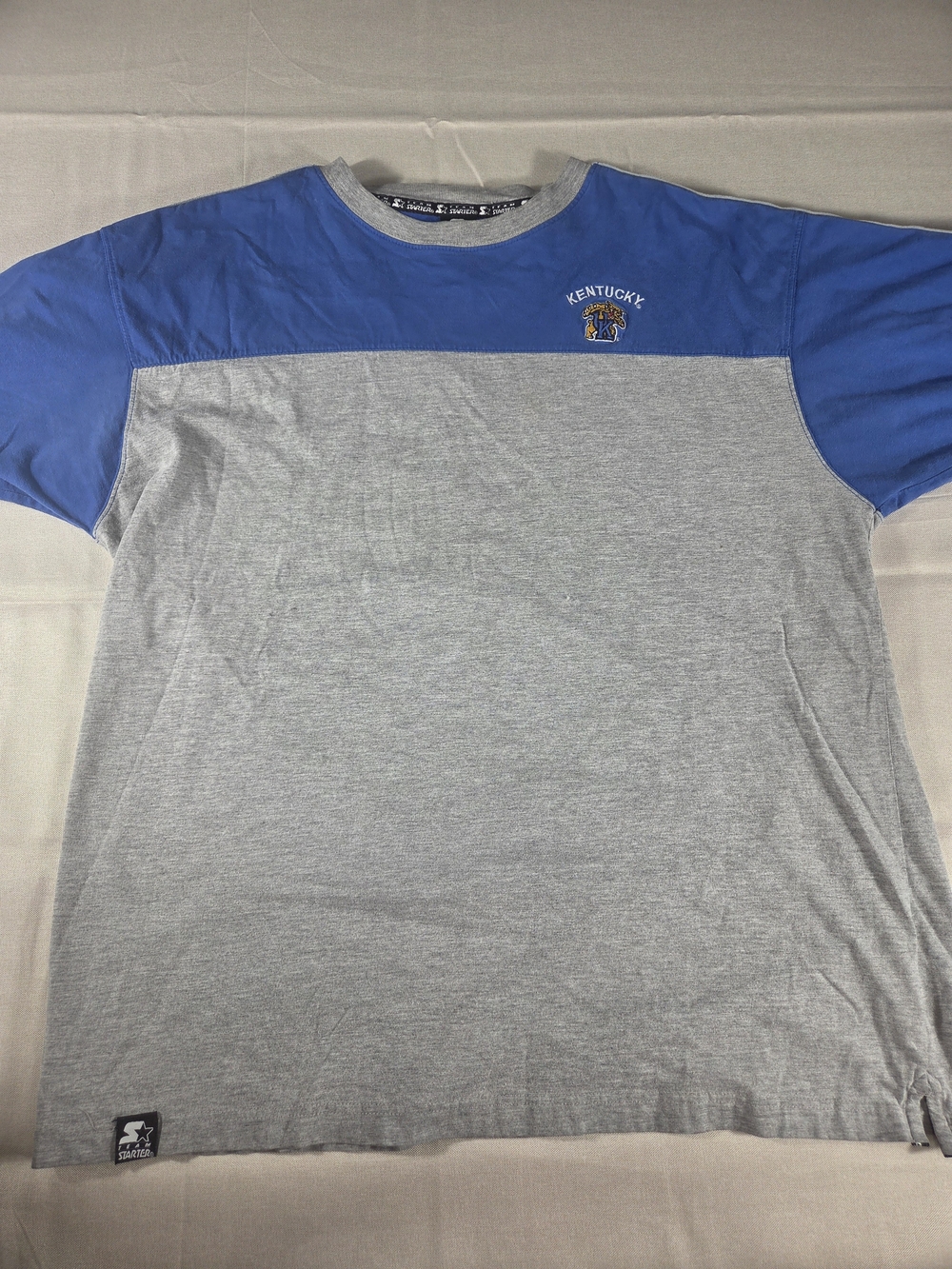 Y2K Team Starter Kentucky Wildcats Embroidered Tee XL